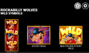 'Rockabilly Wolves' by 'Microgaming'. Click the image to enlarge.