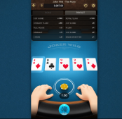 'Joker Wild' by 'Pocket Games Soft'. Click the image to enlarge.