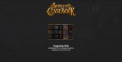 'Sherlocks Casebook' by '1x2 Gaming'. Click the image to enlarge.