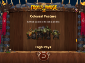 'Trolls Bridge 2' by 'Yggdrasil Gaming'. Click the image to enlarge.