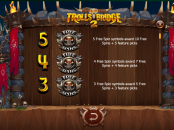 'Trolls Bridge 2' by 'Yggdrasil Gaming'. Click the image to enlarge.