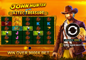 'John Hunter and the Aztec Treasure' by 'Pragmatic Play'. Click the image to enlarge.