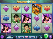 'Mission Cash' by 'Play'n GO'. Click the image to enlarge.