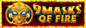 '9 Masks of Fire' by 'Games Global'. Click the image to enlarge.