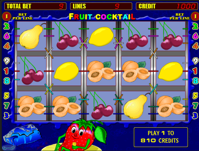 Fruit cocktail fruit cocktail slot setwalls2