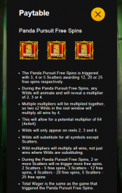 'Panda Pursuit Royal Edition' by 'Genesis Gaming'. Click the image to enlarge.