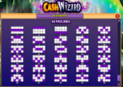 'Cash Wizard World' by 'Bally Interactive'. Click the image to enlarge.