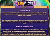 'Cash Wizard World' by 'Bally Interactive'. Click the image to enlarge.