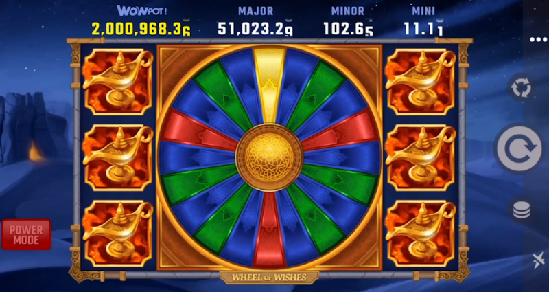 wheel of wishes jackpot