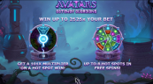 'Avatars: Gateway Guardians' by 'Yggdrasil Gaming'. Click the image to enlarge.