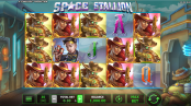 'Space Stallion' by 'Stake Logic'. Click the image to enlarge.