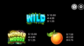 'Wonder Woods' by 'Microgaming'. Click the image to enlarge.