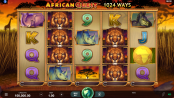 'African Quest' by 'Microgaming'. Click the image to enlarge.