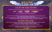 'Age of the Gods Ruler of the Sky' by 'Playtech'. Click the image to enlarge.