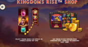 'Kingdoms Rise Captains Treasure' by 'Playtech'. Click the image to enlarge.