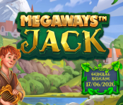 'Megaways Jack' by 'Iron Dog Studio'. Click the image to enlarge.