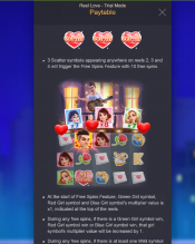 'Reel Love' by 'Pocket Games Soft'. Click the image to enlarge.