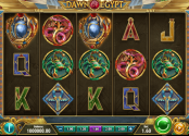 'Dawn of Egypt' by 'Play'n GO'. Click the image to enlarge.