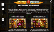 'Tomb Of Mirrors' by 'Leander Games'. Click the image to enlarge.