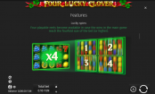 'Four Lucky Clover' by 'BGAMING (SoftSwiss)'. Click the image to enlarge.