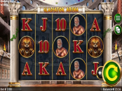 'Gladiator Arena' by 'Booming Games'. Click the image to enlarge.