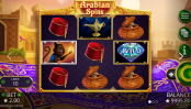 'Arabian Spins' by 'Booming Games'. Click the image to enlarge.