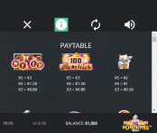 '100 Fortunes' by 'Northern Lights Gaming'. Click the image to enlarge.