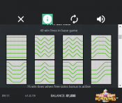 '100 Fortunes' by 'Northern Lights Gaming'. Click the image to enlarge.