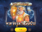 'Zeus Lightning Power Reels' by 'Red Tiger'. Click the image to enlarge.