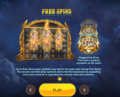 'Zeus Lightning Power Reels' by 'Red Tiger'. Click the image to enlarge.