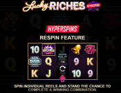 'Lucky Riches Hyperspins' by 'Microgaming'. Click the image to enlarge.
