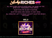 'Lucky Riches Hyperspins' by 'Microgaming'. Click the image to enlarge.