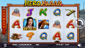 'Hero Mulan' by 'Slot Factory'. Click the image to enlarge.
