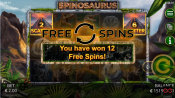 'Spinosaurus' by 'Booming Games'. Click the image to enlarge.