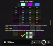 'Cubes' by 'Hacksaw Gaming'. Click the image to enlarge.