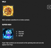 'WildPops' by 'Yggdrasil Gaming'. Click the image to enlarge.