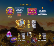 'Age of the Gods Glorious Griffin' by 'Playtech'. Click the image to enlarge.