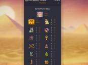 'Egypts Book of Mystery' by 'Pocket Games Soft'. Click the image to enlarge.