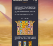 'Egypts Book of Mystery' by 'Pocket Games Soft'. Click the image to enlarge.