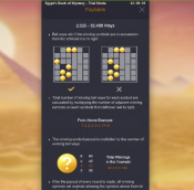 'Egypts Book of Mystery' by 'Pocket Games Soft'. Click the image to enlarge.