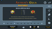 'Arthurs Gold' by 'Microgaming'. Click the image to enlarge.