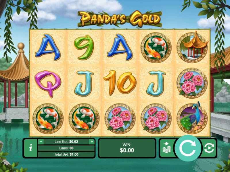 Panda’s Gold Slot by RealTime Gaming Review with Play