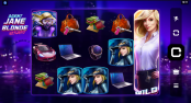 'Agent Jane Blonde Returns' by 'Microgaming'. Click the image to enlarge.
