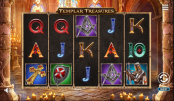 'Templar Treasures' by 'Slotmill'. Click the image to enlarge.