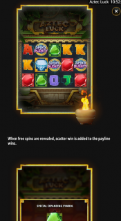 'Aztec Luck' by 'Silverback Gaming'. Click the image to enlarge.