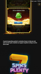 'Aztec Luck' by 'Silverback Gaming'. Click the image to enlarge.