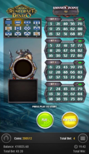'Viking Runecraft Bingo' by 'Play'n GO'. Click the image to enlarge.