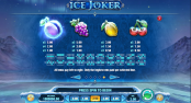 'Ice Joker' by 'Play'n GO'. Click the image to enlarge.