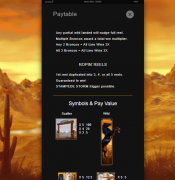 'Storm Rider' by 'Genesis Gaming'. Click the image to enlarge.