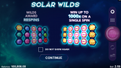 'Solar Wilds' by 'Microgaming'. Click the image to enlarge.